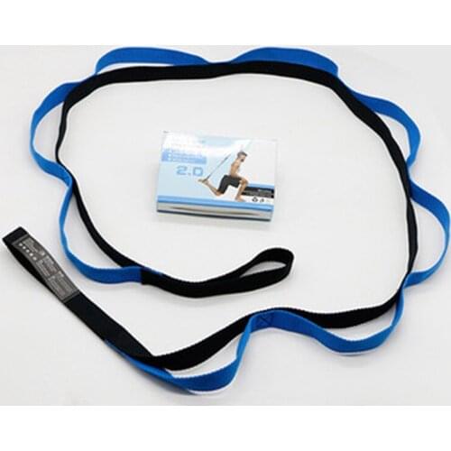 Free Shipping Fast Delivery Manufacturer Wholesale High Quality Multi-loop Fitness Stretching Yoga Strap