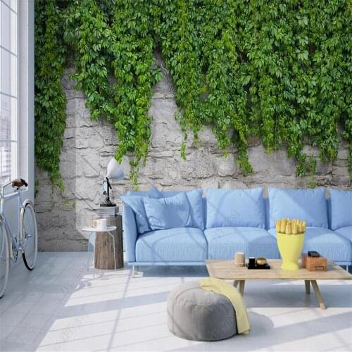 Milofi custom 3D wallpaper mural plant rose vine culture wall living room bedroom background wall decoration painting wallpaper