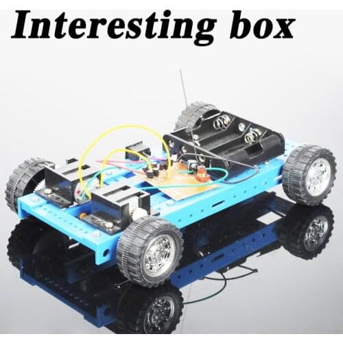 The model is assembled by DIY technology