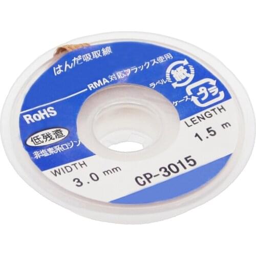 20pcs/lot BGA Desoldering Braid Solder Wick Tin Remover Wire CP-3015 Soldering Accessory Wholesale Desoldering wire