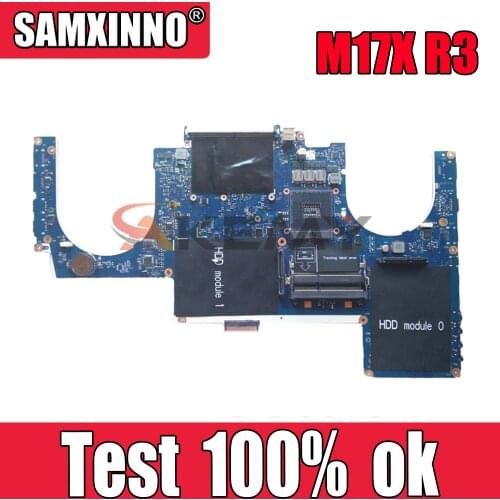 Original Laptop motherboard For DELL Alienware M17X R3 HM67 Mainboard CN-0GFWM3 0GFWM3 PAR00 LA-6601P DDR3