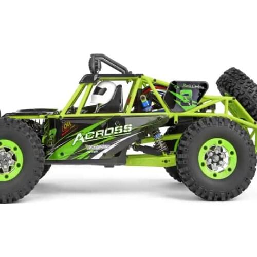 Original Wltoys 12428 RC Car 1/12 Scale 2.4G Electric 4WD Remote Control Car 50KM/H High speed RC Climbing Car Off-road vehicle