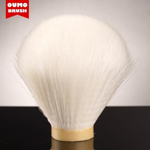 OUMO BRUSH-white synthetic hair knots shaving brush knots