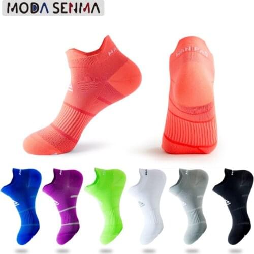 Professional sports socks male running socks female shallow mouth spring summer fitness thin socks deodorant tide socks pressure