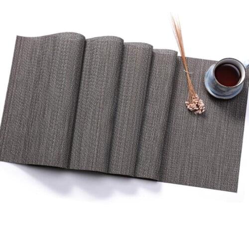 Fyjafon Table Runner PVC Non-Slip Heat Resistant Easy to Clean Table Runners Kitchen Table Runner for Family Dinner Office Talbe