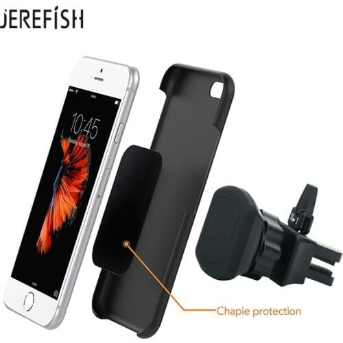 JEREFISH Universal Air Vent Magnetic Car Mount Holder Outlet Support Magnet Mobile Cell Car Phone Holder Stand for iPhone