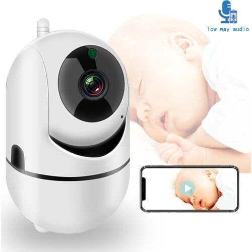 WiFi Baby Monitor With Camera 1080P HD Video Baby Sleeping Nanny Cam Two Way Audio Night Vision Home Security Babyphone Camera
