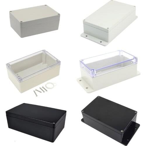 200*120*75mm Waterproof Plastic Enclosure Electronic Project Instrument Case Electrical Project Box Outdoor Junction Box Housing