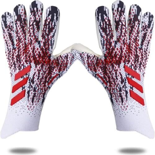 4MM Latex Goalkeeper Gloves Without Finger Protection Thickened Soccer Goalie Gloves Professional Football Goalkeeper Gloves -40