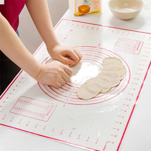 60*40CM Non-Stick Silicone Baking Mat Pad Baking Sheet Glass Fiber Rolling Dough Mat Cookie Macaron Baking Mat Pastry Tools