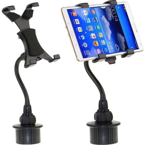 Car Cup Holder Mount 360 Degrees Rotation Adjustable for Mobile Phone Tablet 7-10 Inch Car Styling