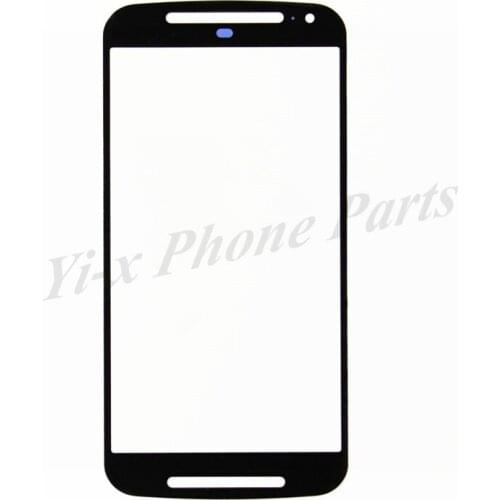 For Motorola Moto G2 Outer Top Screen Lens Front Glass For Moto G2 XT1063 XT1068 XT1064 LCD Screen Replacement Touch Panel