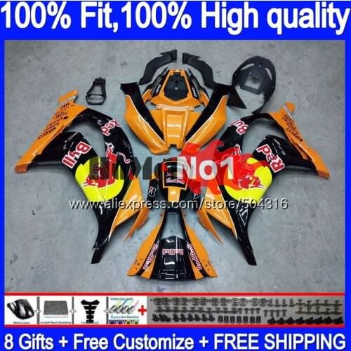 Injection For KAWASAKI ZX 10R 1000CC ZX10R 11 12 13 14 15 Yellow red 74MC.65 ZX1000 CC ZX-10R 2011 2012 2013 2014 2015 Fairing