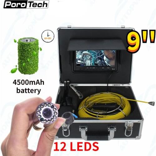 WP90A Industrial Endoscope Borescope Inspection Camera IP67 Waterproof Snake Camera with 12 LED Lights 23mm camera endoscope