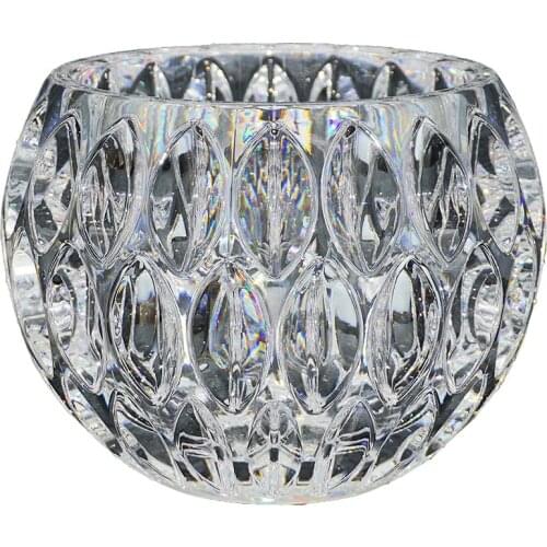 Clear Flower Vase,Medium Size 5.7Inch,Unbreakable for Child-Pet Proof,Home Decor,WeddingOffice,Hotel,Restaurant