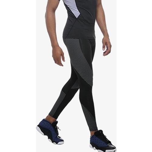 Sport pants men fitness running leggings men leggins pantalon homme Tights Pants Men Skinny Trousers Male Training sweatpants