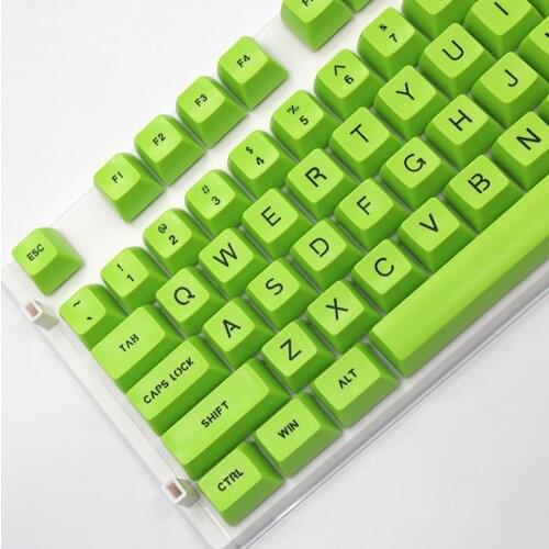 ABS Universal 108 keys Backlight Mechanical Keyscaps Keys Variety Of Color Choices For Cherry MX Mechanical Keyboard Key Cap
