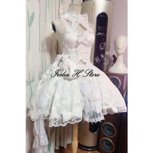Custom made Azur Lane Unicorn Cosplay Costume Idol unicorn white dress female cosplay costume