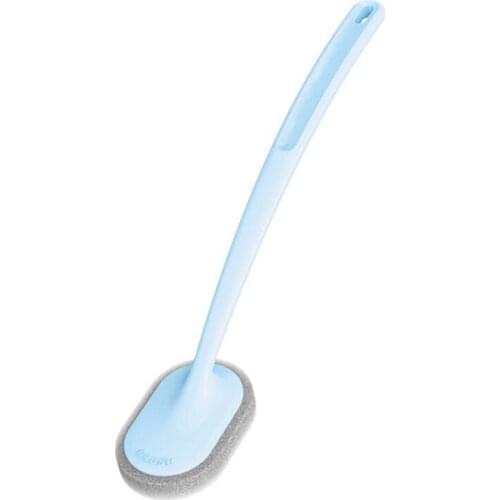 Replace 2 Kinds of Brush Heads, Bathtub Floor Toilet Long Handle Cleaning Brush Wall Cleaning Brush