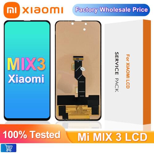 6.39" For Xiaomi Mi Mix 3 LCD Display Touch Screen Digitizer Assembly mi Mix3 Replacement MiMix3 MiMix 3 lcd