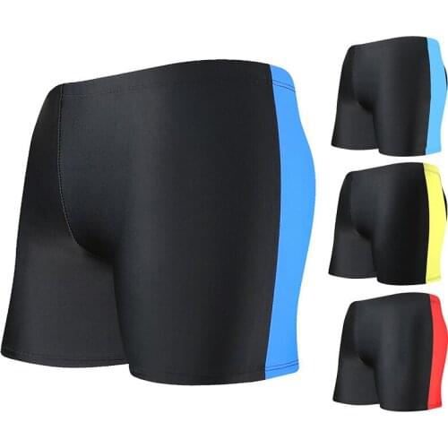 2021 New Mens Swimming Trunks Boxer Shorts Lace-up Beach Spa Pants Fashionable Adult Comfortable Shorts