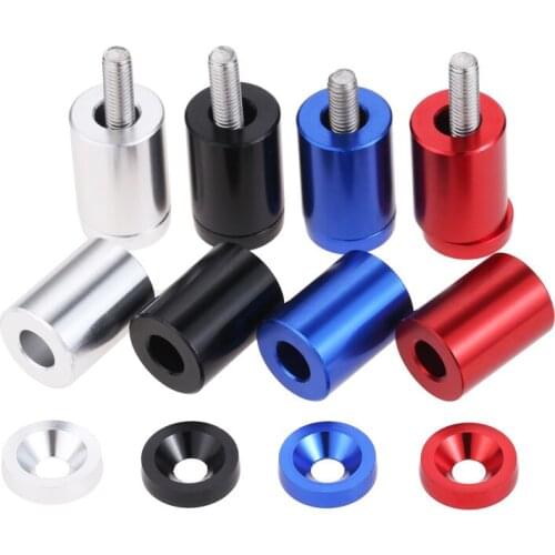 4pcs Universal Racing Aluminum 1" Billet Hood Vent Spacer Riser Kits For All Turbo / Engine/Motor Swap 6mm All-Motor or Turbo