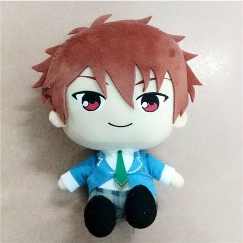 Anime Ensemble Stars Plush Toys Mika Ritsu Mao Yuzuru Sakuma Rei Stuffed Dolls Cartoon Singers Plush Dolls Kids Gifts