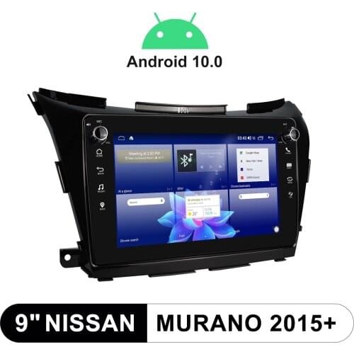 Car Radio Stereo 9" Head Unit Central Multimedia Player For Nissan Murano 2015+ Plug And Play With Android Auto Apple CarPlay