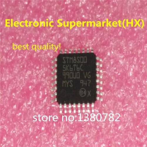 Free Shipping (10pcs-50pcs) STM8S005K6T6C STM8S005K6T6 STM8S005 8S005 QFP-32 IC In stock