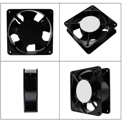 DP200A 120x120x38mm 220V 0.14A 5 Blades Ball Bearings Cooling Fan for Sunon