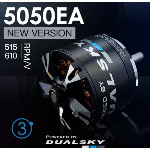 Dualsky New Version XM5050EA Brushless Outrunners Motor 515KV 610KV For 70E RC Airplane
