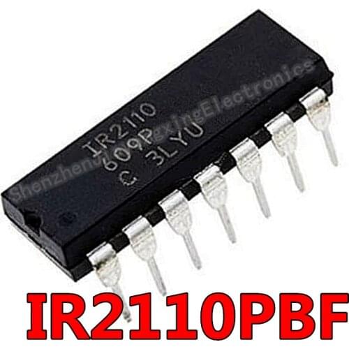 5PCS IR2110PBF DIP14 IR2110 DIP DIP-14 new and original IC