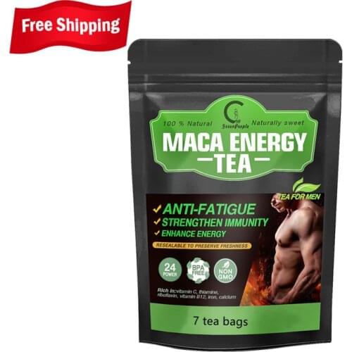 Hemp for U Maca Herbal Energy Drink Anti-fatigue Men Supplement Strong Erection Power Tonify Kidney Improve Male Sexual Function