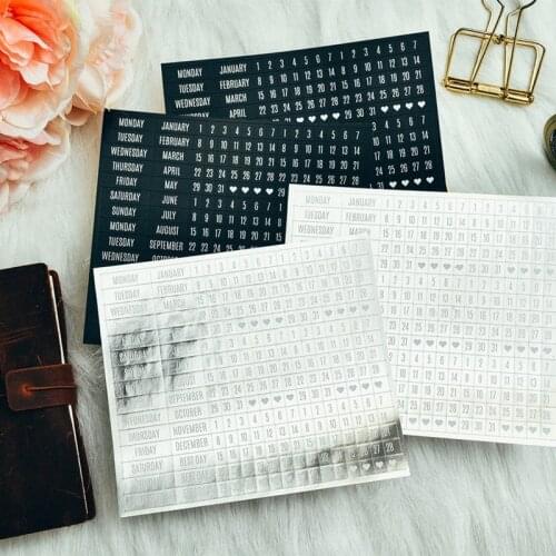 KSCRAFT New Planner Stickers for Scrapbooking DIY Projects/Photo Album/Card Making Crafts
