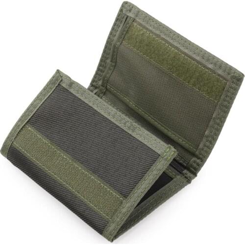 Nylon Trifold Casual Wallet for Male Men Women Young Novelty Money Bag Purse Zipped Coin ID Card Holder Pocket Kids