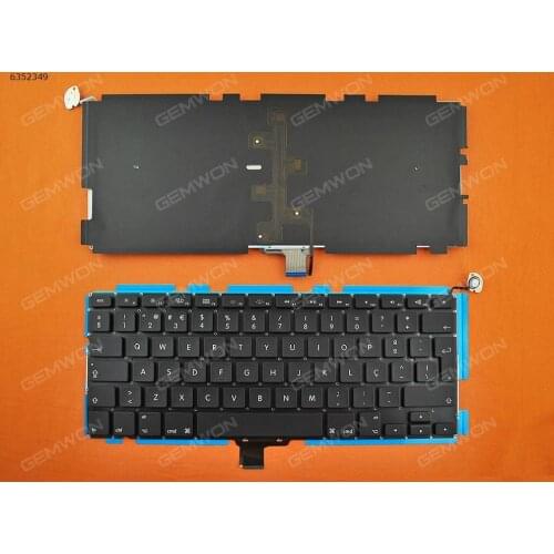 New laptop keyboard Replacement notebook computer keyboard for Apple Macbook Pro Unibody A1278 MB467 Models 13.3" BLACK