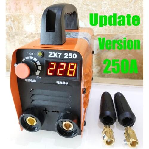 ZX7-250 220V 10-250A Handheld Mini MMA Electric Stick Welder Inverter ARC Welding Machine Metalworking Welding Tools