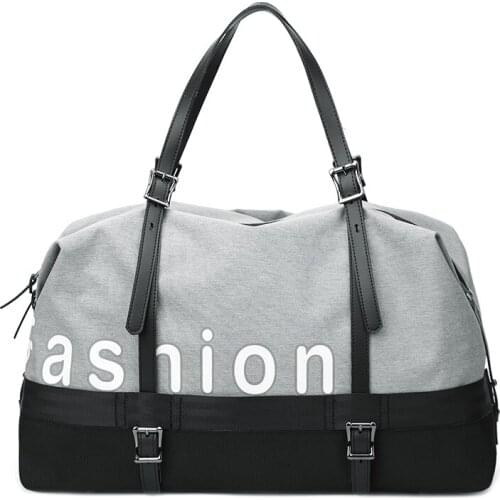 Men Gym Sports Bag Large Training Duffle Handbag Women Waterproof Travel Luggage Korean Casual Weekend Swimming Fitness Blosa