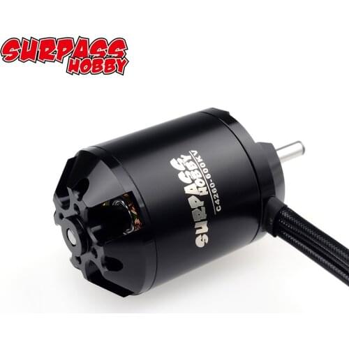 Surpass Hobby C4260 3530 4260 710KV 600KV 500KV Brushless Motor for Airpalne Aircraft Multicopters RC Plane Helicopter