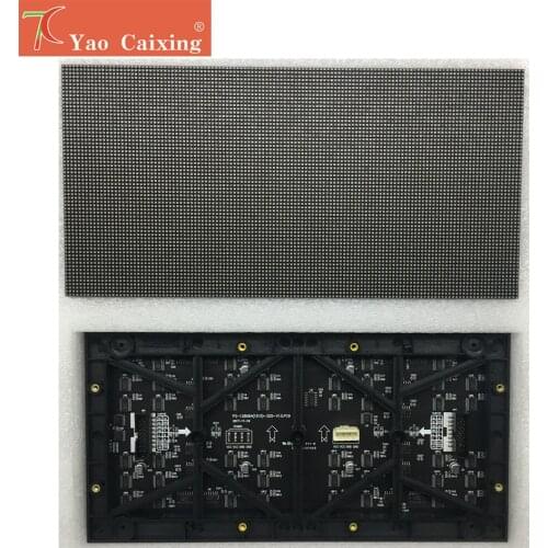 P2 rgb indoor huge panel 32scan dot matrix led billboard full color led module hub75 smd led board ,256mm*128mm