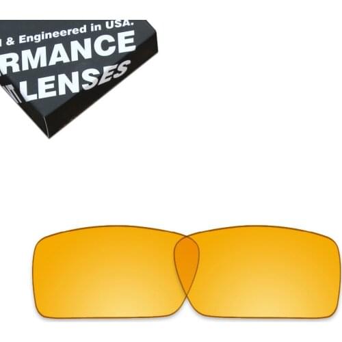 ToughAsNails Replacement Lenses for Oakley Gascan Sunglasses Clear Yellow (Lens Only)