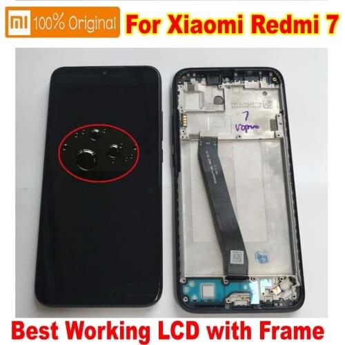 High Quality 6.26" LCD Display Touch Screen Digitizer Assembly For Xiaomi Redmi 7 Hongmi 7 Phone Sensor Glass Panel Replacement