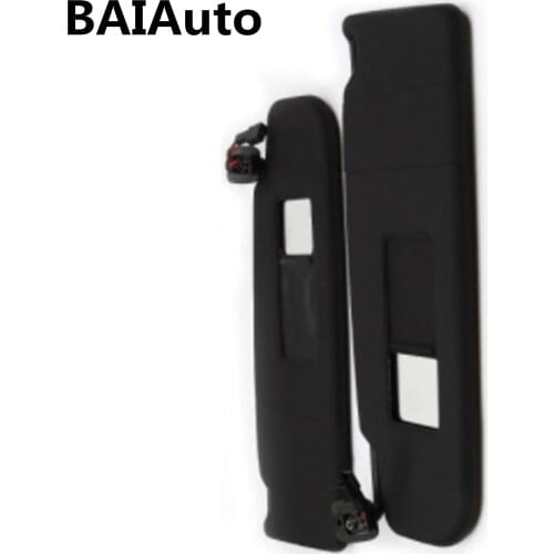 2PCS 1K0 857 551 B Windshield Extend Sun Visor RearView Mirror Shade For Passat B7 Jetta CC Golf MK6 Passat CC 1K0857552N3H8