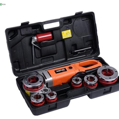 2300W Convenient handheld electric threading machine Household Galvanized Pipe Iron Pipe Threading Machine