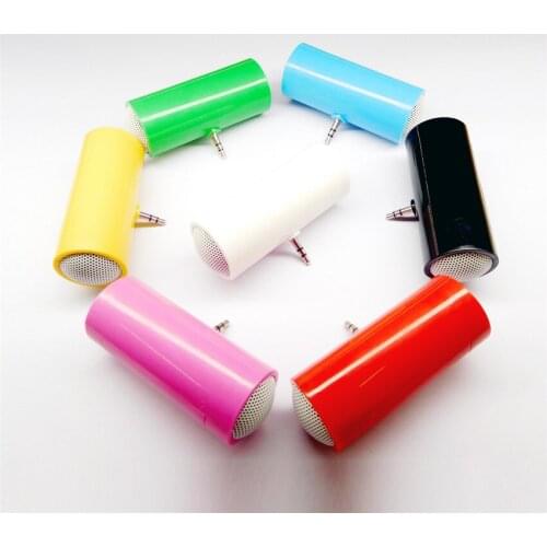3.5mm Mini Speakers Direct Insert Portable Mobile Phone Audio Loudspeaker Stereo Surround MP3 Music Laptop Computer Speaker