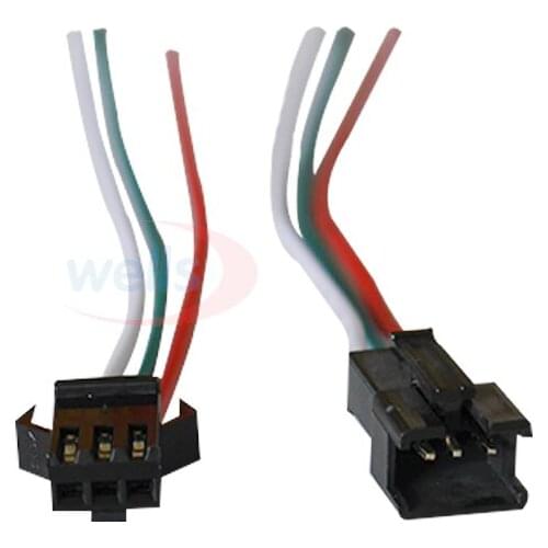5pair~100pairs 3pin 4pin 5pin 6pin JST LED Connectors,Male And Female Connector for 3528 5050 RGB RGBW RGBWW LED Strip light