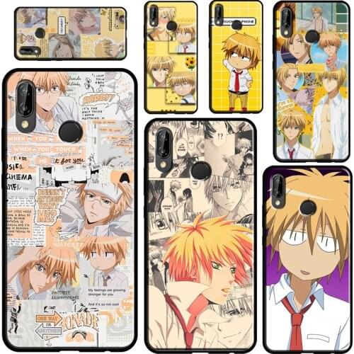 Sama usui takumi manga aesthetic Case For Huawei P30 P40 P10 P20 Lite P Smart 2021 Nova 5T Cover For Honor 20 Pro 8X 9X 10i