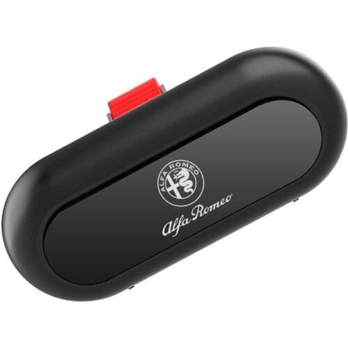 For Alfa Romeo 159 147 156 Giulietta Giulia Mito Stelvio Brera Spider Car Glasses Box Storage Holder Sunglasses Case