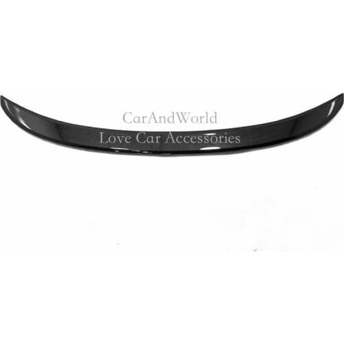 For Ford Focus Sedan 4 2019 2020 Rear Tail Trims Bumper Guard Ring Panel Cover Strip Carbon Fibre Car External Molding Accessory