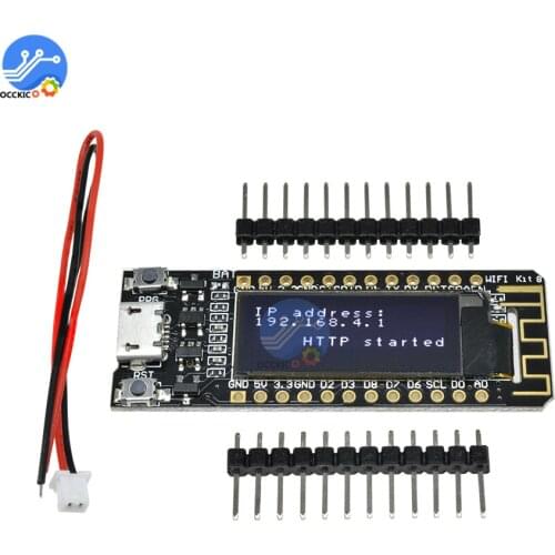 ESP8266 0.91 inch OLED CP2014 32Mb Flash WIFI Module Internet of things PCB Board for Arduino NodeMcu IOT Development Board